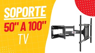 🟢 Soporte RESISTENTE y ARTICULADO 📐 para TV de 50” a 100” NB SP5