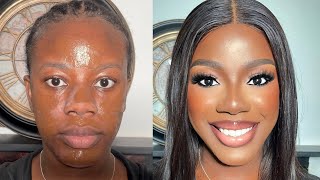 MY FIRST MAKEUP JOB IN THE UK 🇬🇧 FT MY BEAUTIFUL CLIENT