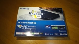 Samsung 4K Blu-Ray Player Unboxing