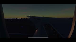 American Airlines Boeing 777-200ER landing in Dallas (DFW)