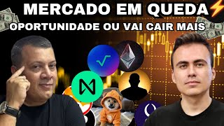 MERCADO CRIPTO EM QUEDA - OPORTUNIDADE PARA COMPRAR MAIS MOEDAS - DOG GO TO THE MOON - NEAR PROTOCOL