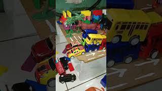 Bus basuri, telolet Basuri, telolet om telolet, cartoon, little Bus, kereta api#shortvideo