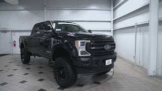 S6880 21 Ford F 250 Lariat   Black