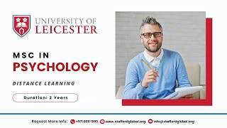 MSc Psychology | University of Leicester (UK) | Distance Learning