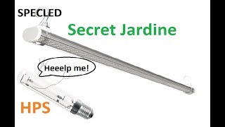 LED Secret Jardin (Сикрет Жардин) спешат на помощь к ДНаТ в гроубокс. Обзор ламп, замер спектра