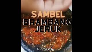 Wow gampang ❗ini tips membuat sambal bawang plus jeruk sendiri di rumah, wuih bikin lowe bibir 💕💕