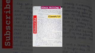 Diary writing junior class bullied by senior class u intervaned  made senior student realise mistake