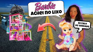 Achei muitas BARBIES no Lixo dos Brasileiros