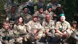 Пам'ятний знак на честь воїнів добровольчої козацької роти ім Т Шевченко