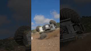 Monster vert stunts! #monstertruck #stunt #offroad #gopro #monsterjam #4x4 #losi #rc #shorts