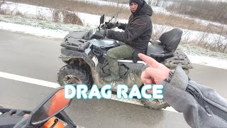 2021 CFMOTO CFORCE 450L VS CFORCE 625 | DRAG RACE