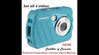 Polaroid ISO48 Underwater Camera Fundamentals Users Manual