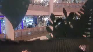 3 Mitsubishi scenic elevators at Central Rama 3 Bangkok Thailand (G-6)