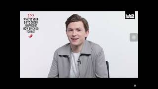 Snack wars: Tom Holland