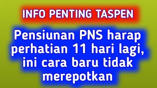 Pensiunan PNS harap perhatian soal otentikasi, ini cara baru tidak merepotkan