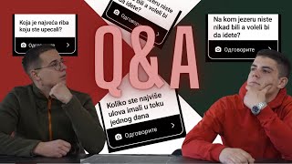 NAJVECA RIBA Koju Smo Upecali |  Q&A Serijal #009