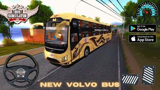 VOLVO 9600 S GAMEPLAY 🚍 | BUS SIMULATOR INDONESIA 🇮🇩 | BUSSID | MOD | ANDROIDS GAMEPLAY | MOD | ETS2