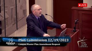 PLAN COMMISSION MEETING 12-19-2023