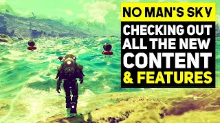 No Man's Sky Aquarius - Checking Out All The New Content and Update Features