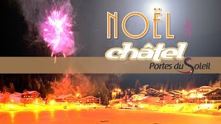 Châtel: l'arrivée du Père Noël !