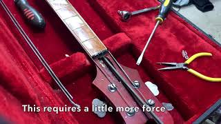 Rickenbacker 4001 Truss Rod -Part 1