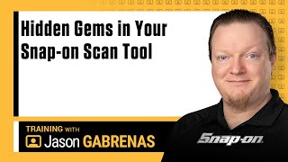 Hidden Gems In Your Snap-on Scan Tool with Jason Gabrenas | Snap-on Diagnostics UK