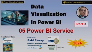 Data Visualisation in Power BI: 05 Power BI Service Part 3 (Arabic)