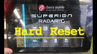 Cherry Mobile Superion Radar C Hard Reset