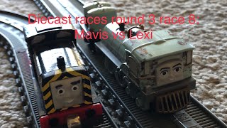 Diecast races round 3 race 8: Mavis vs Lexi