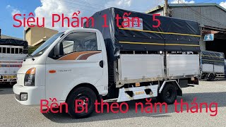 Xe Tải Hyundai H150 1 tấn 5 - H150 Thùng Bạt  Inox Bửng Nhôm 2021 - Giang Xe Tải