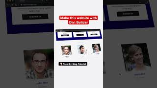 Make this Wordpress website with Divi