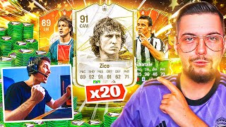 TRAFY ROKU!!! 😱 20X PACZKA Z PODWÓJNYM HERO!!! EA FC 24 Ultimate Team