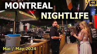 Night Walking Tour on St-Laurent Street / Balade nocturne sur la rue Saint-Laurent