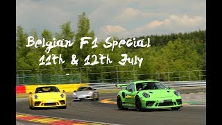 RMA Track Days - Belgian F1 Special - July 11th & 12th 2018