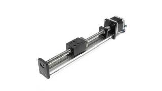 Machifit 200mm Effective Stroke Linear Motion Guide Rail with G1204 Ball Screw