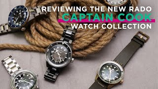 Reviewing the New Rado Captain Cook Watch Collection