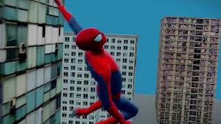 The Amazing Spiderman Swinging | Blender Animation