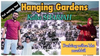 “Hanging Gardens” in Sharjah kalba | Waterfall | New attraction in UAE