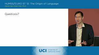 The Origin of Language - 3-1 - Claim, Reason, Evidence, Warrant - Discussion