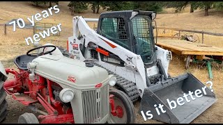 Trying Out a Bobcat (Skidsteer)