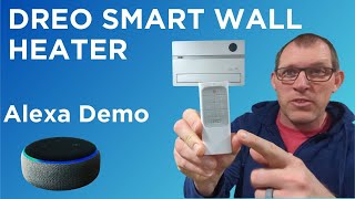 Dreo Smart Wall Heater Alexa Demo