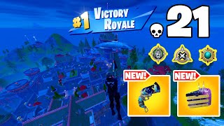 21 Elimination Solo Vs Squads Wins Full Gameplay (Fortnite Chapter 5 Season 4)