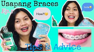 USAPANG BRACES: How to take care of our braces | BRACES 101| Easy Routine