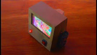 How to make LED TV at home with cardboard - Making Cardboard TV -TV Making