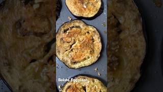 Baked eggplant