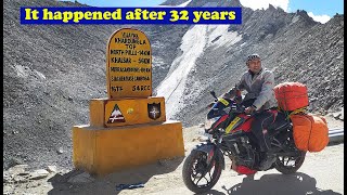 Kolkata to Ladakh Bike Trip  || Day 11 II Leh to Khardung La  I Part 1  #livinginsolito