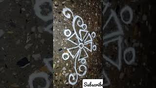 Easy Simple Rangoli design