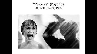 Psicosis (Psycho) de Alfred Hitchcock  1ª SESIÓN