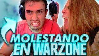 MOLESTANDO JUGADORES WARZONE NIVEL EXTREMO risas mil