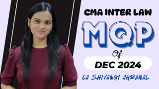 Quick Discussion on CMA Inter Law MQP/ MTP for Dec 2024